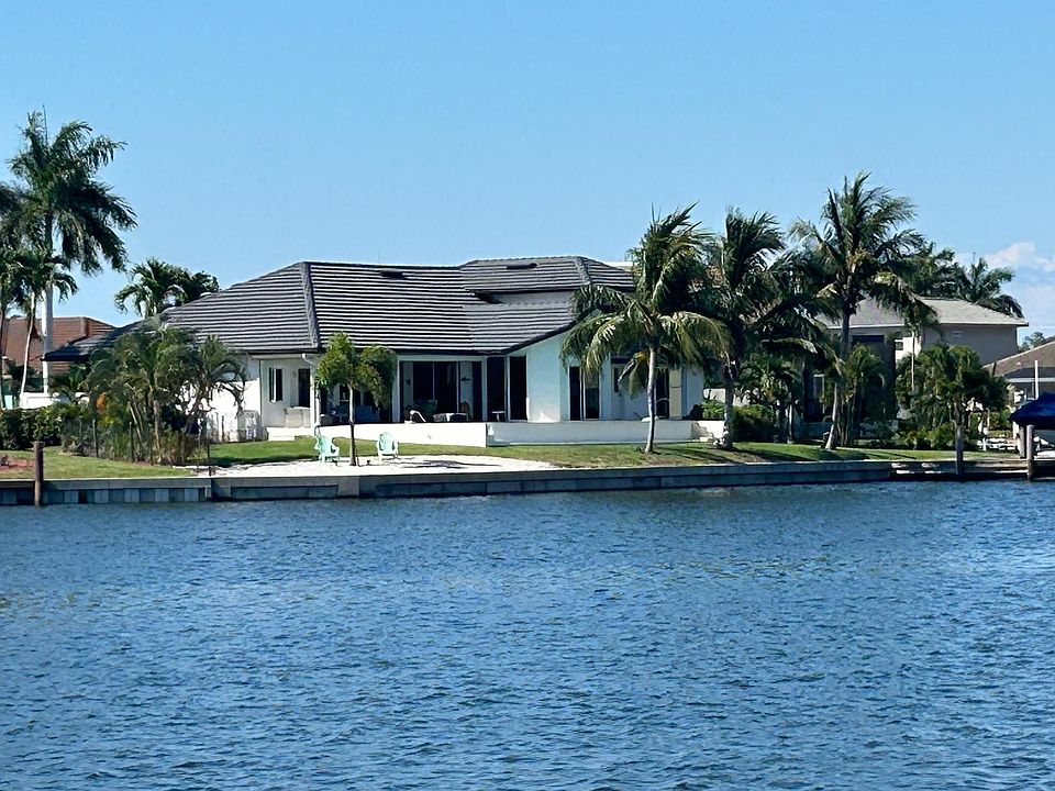 contemporary water villa, marco island, florida