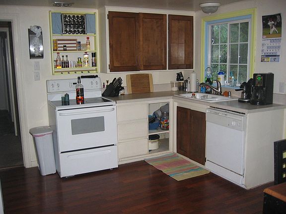 Side view of Kitchen from Main Living Room.
