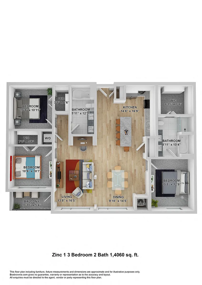 Floor plan Zinc 1