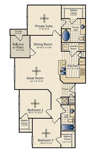 Floor plan Savanna