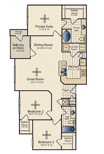 Floor plan Savanna