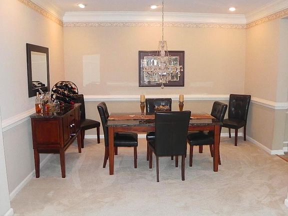 Recessed Lighting & Crystal Chandeleir