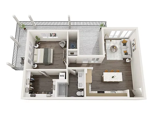 Floor plan 1J