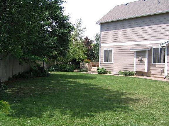 Back yard south view
