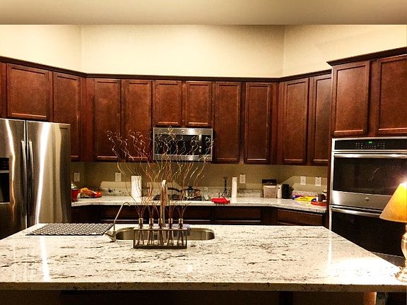 Updated kitchen with stainless steel appliances