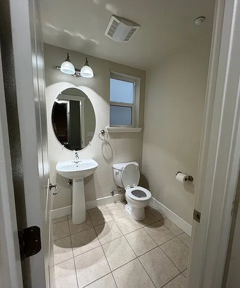 downstairs powder room