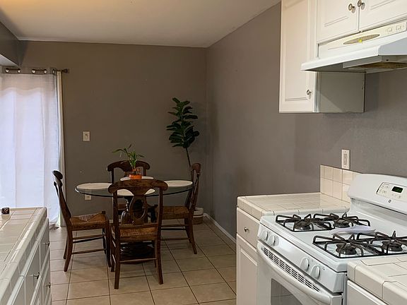 Kitchen with brand new flooring