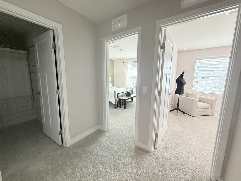 Upstairs bedrooms and loft area