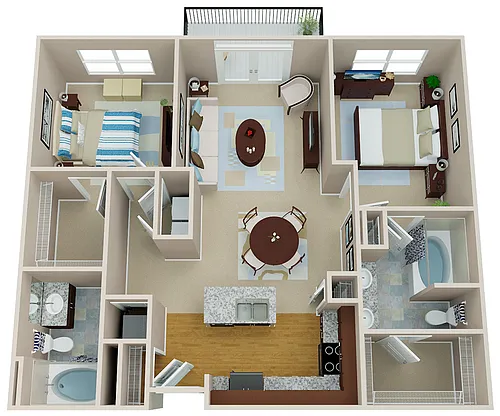 Floor plan Piedmont RA
