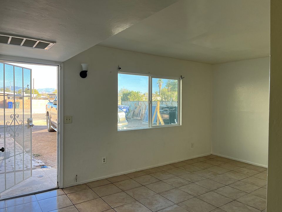 Front Door and Living Room
