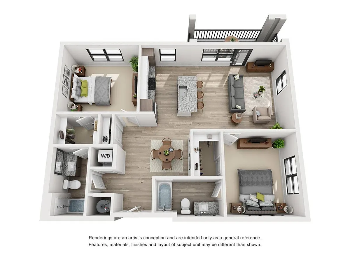 Floor plan B2 - The Alexander