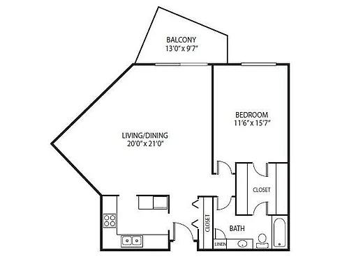 Floor plan Mahogany