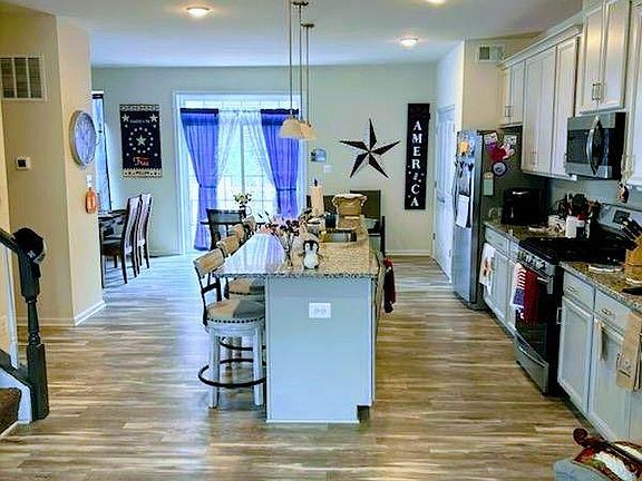 Kitchen and Dining Room (on upper left)