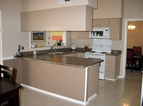 Kitchen - new range, convection microwave, 