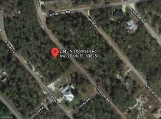 2343 N Thomsen Rd, Avon Park, FL 33825