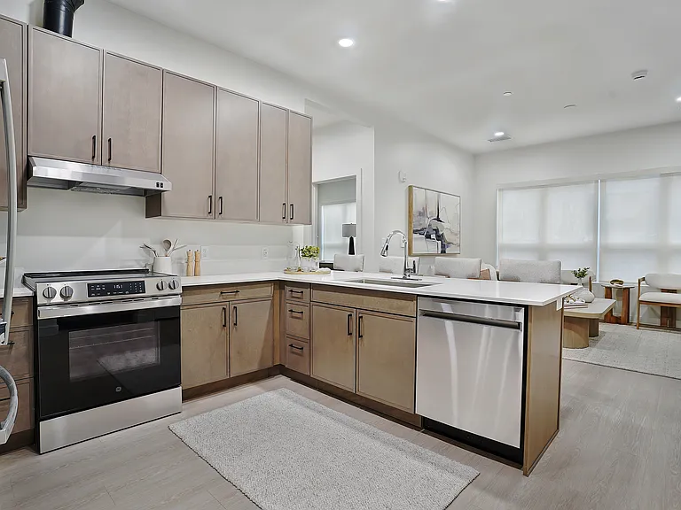 Gourmet Kitchen with top-of-the-line finishes.