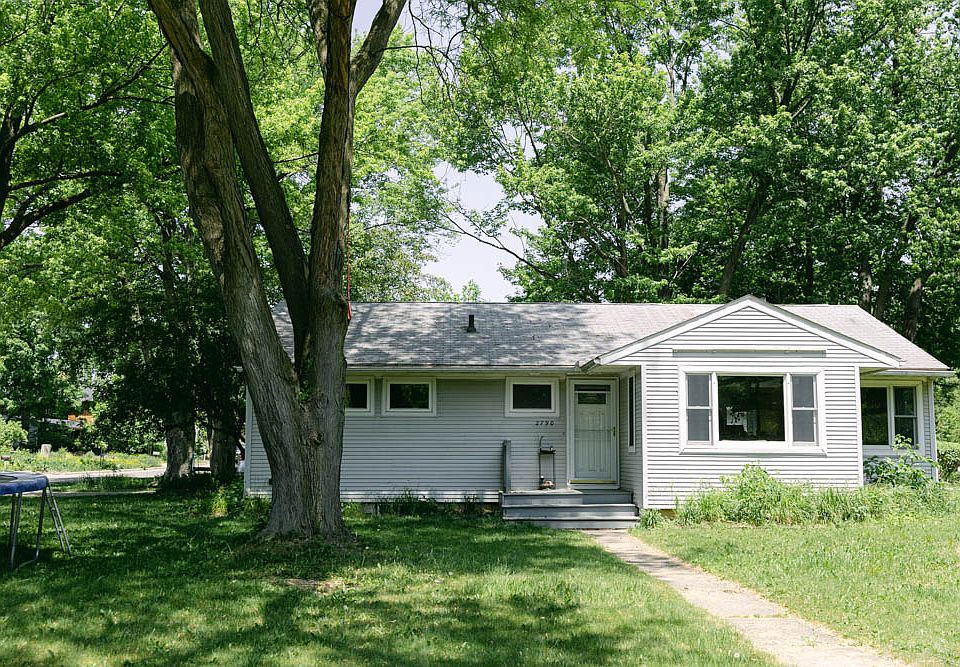 The front of the home.
