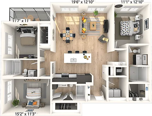 Floor plan C1