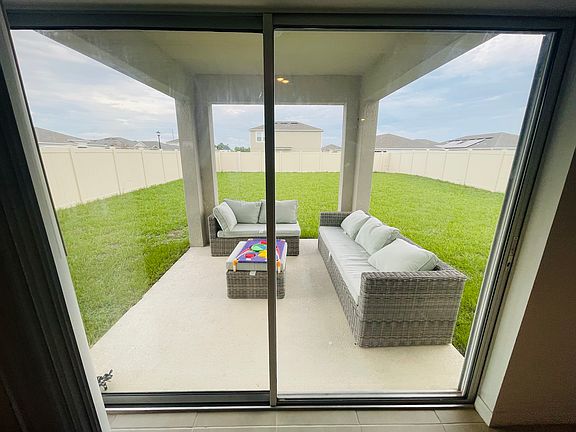 Patio Screen Backyard View