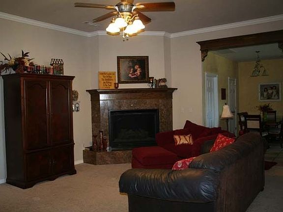 living room view from entry way