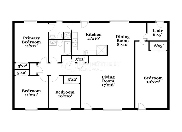 front view - 5534 W Weldon Ave