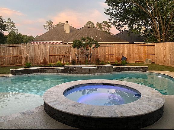 Gunite pool installed 2022