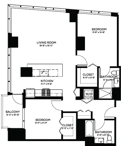 Floor plan 2C