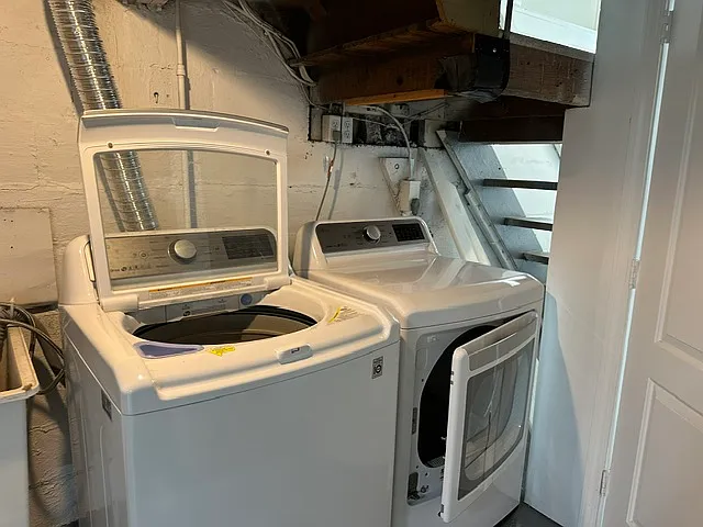 Laundry area