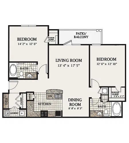 Floor plan B1