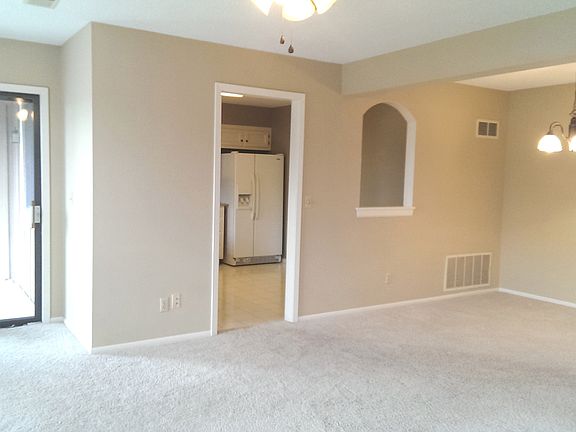 view from LR to kitchen