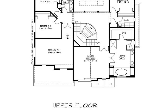 Open area is a bonus room