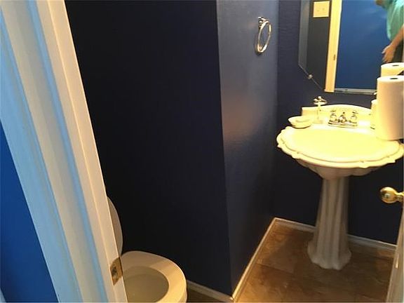 Downstairs half bath