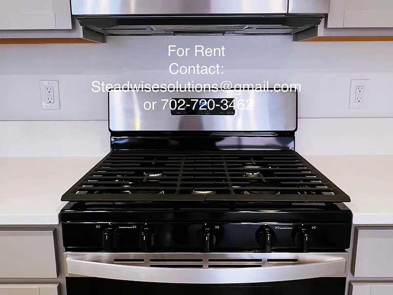 Brand new stainless steel appliances