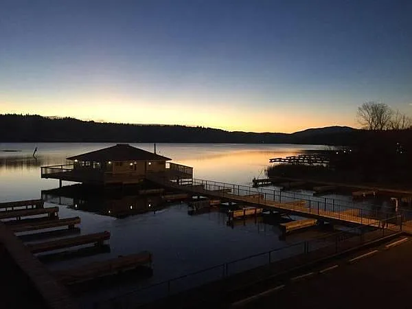 Waterfront Community Cabana and Private Marina