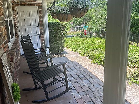 Front porch 