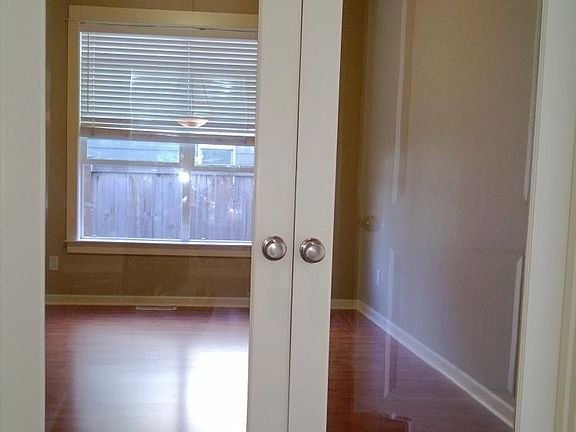 first floor office with french door