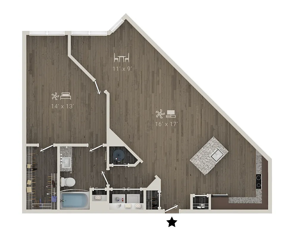 Floor plan Elm Alt