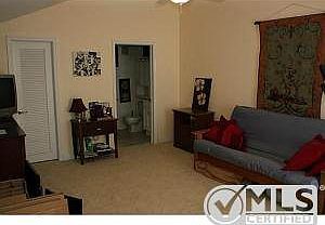 Loft style second bedroom