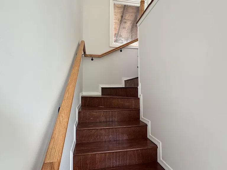 Staircase leading to upper level