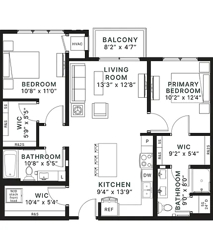 Floor plan Lemongrass