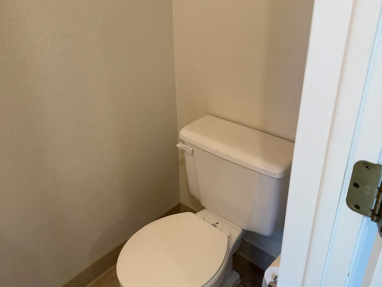 Half bathroom in the main living area