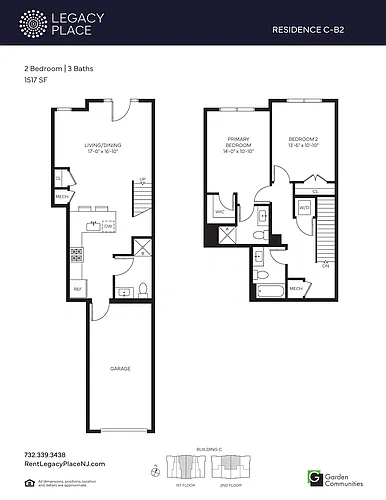 Floor plan C-B2