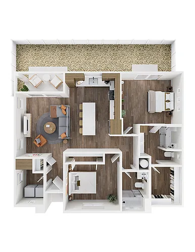 Floor plan The Ocotillo