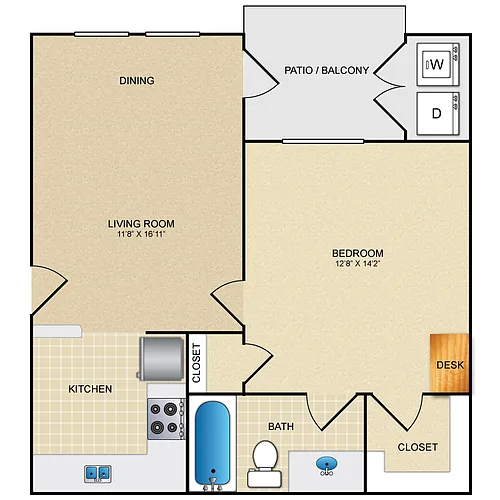 Floor plan A1