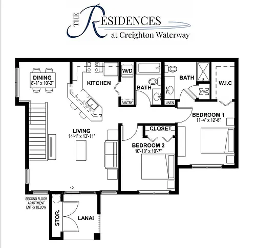 Floor plan Sand Dollar 2
