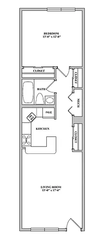 Floor plan Ashland I