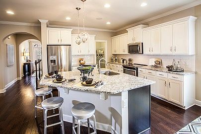 Large gourmet kitchen