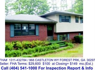 968 Castleton Way, Forest Park, GA 30297