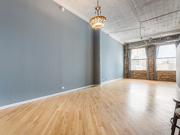 Plenty of space for a large sectional and dining r