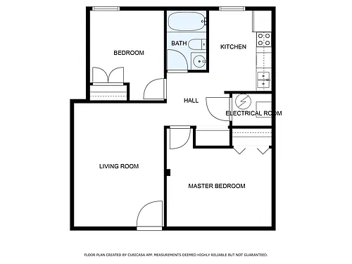 Floor plan 2 BD